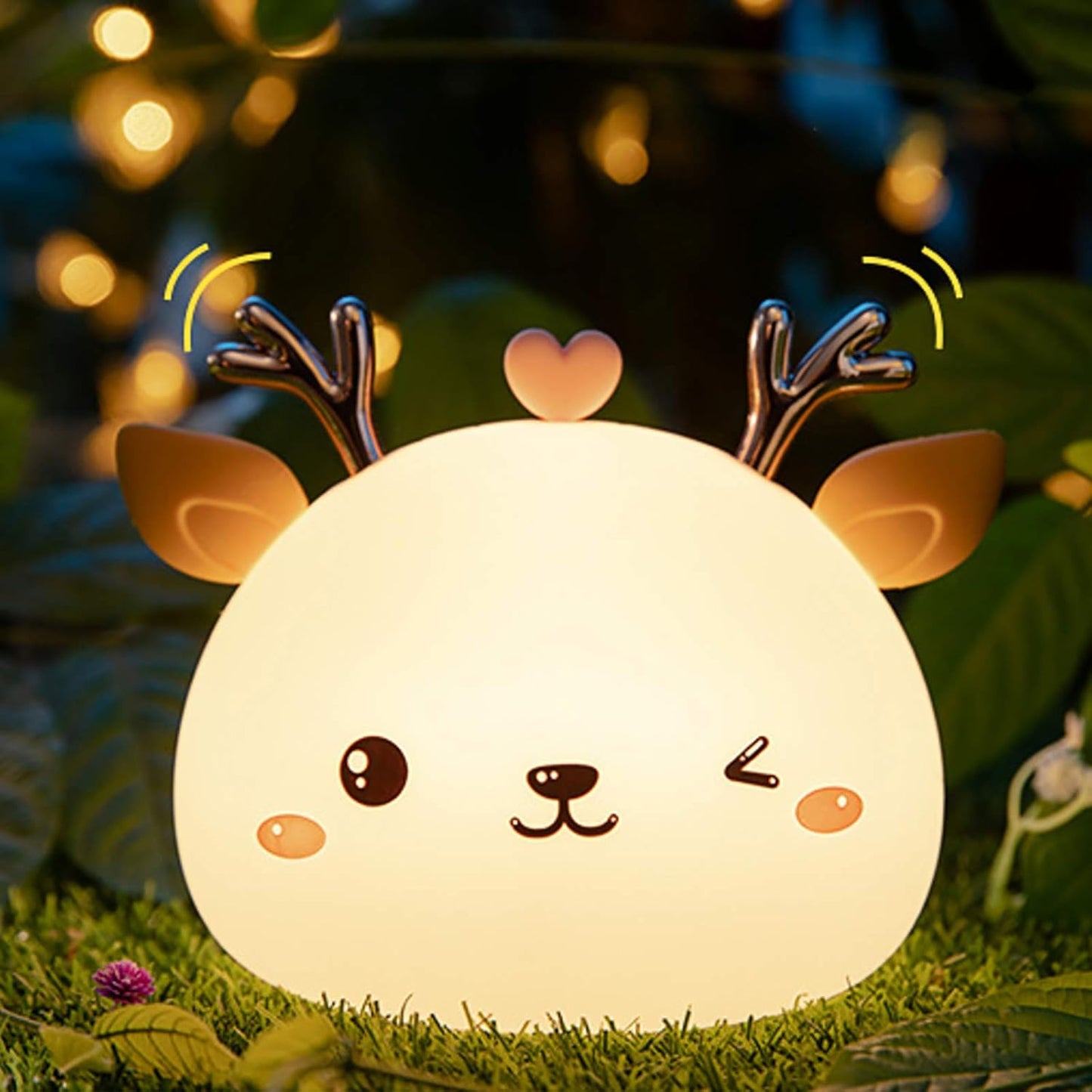 Nestifyx™ LumiDeer Lamp – Soothing Sleep Light