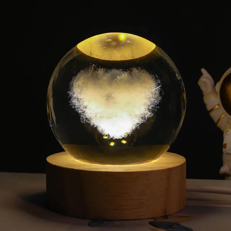 Nestifyx™ Luminous Starry Sky Crystal Ball Night Lamp