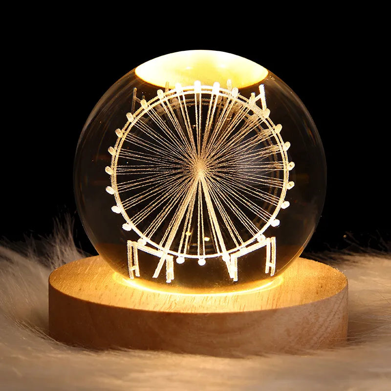 Nestifyx™ Luminous Starry Sky Crystal Ball Night Lamp