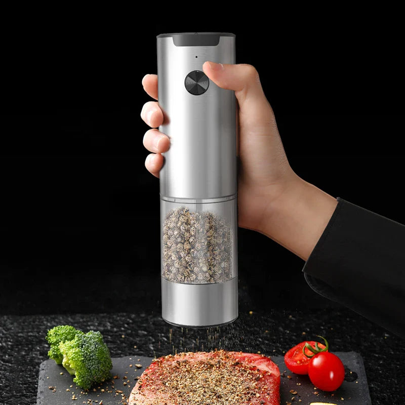 Nestifyx™ Electric Salt & Pepper Grinder – Adjustable Coarseness, Battery Powered