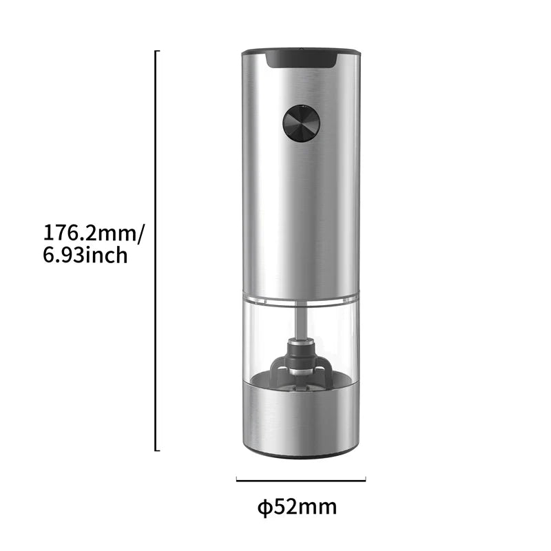 Nestifyx™ Electric Salt & Pepper Grinder – Adjustable Coarseness, Battery Powered