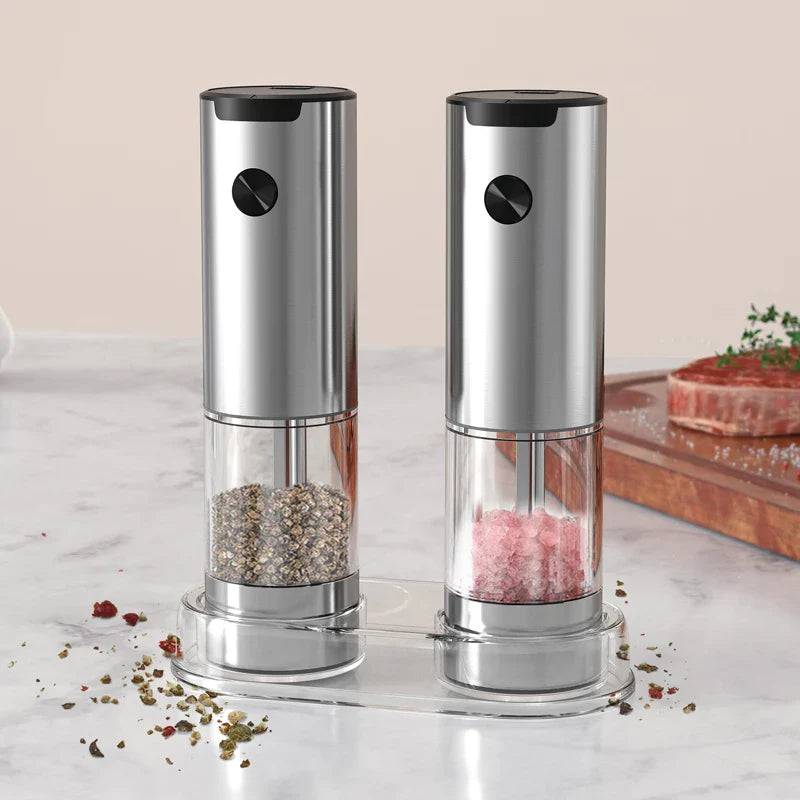 Nestifyx™ Electric Salt & Pepper Grinder – Adjustable Coarseness, Battery Powered