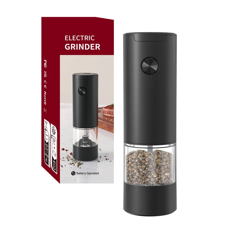Nestifyx™ Electric Salt & Pepper Grinder – Adjustable Coarseness, Battery Powered