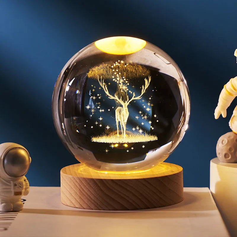 Nestifyx™ Luminous Starry Sky Crystal Ball Night Lamp