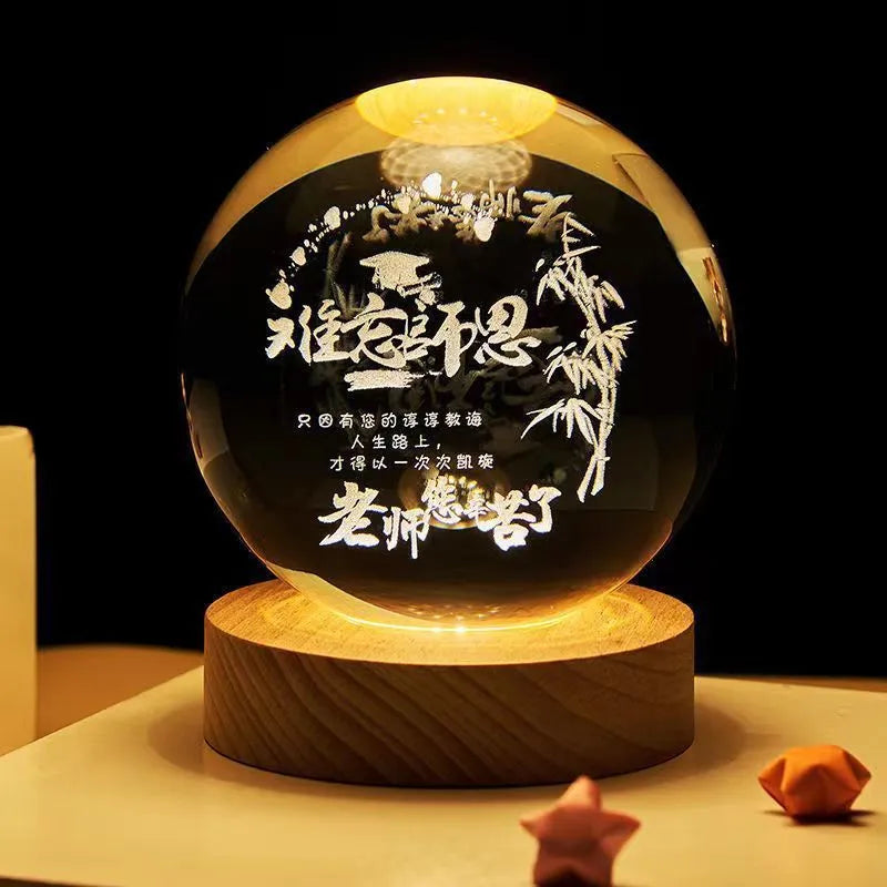 Nestifyx™ Luminous Starry Sky Crystal Ball Night Lamp