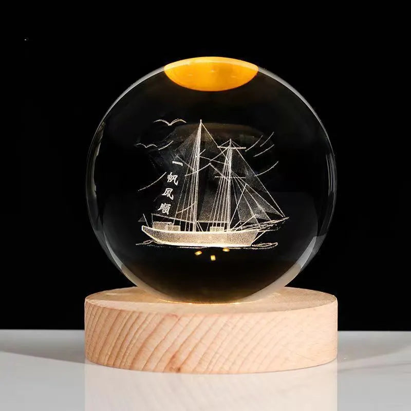 Nestifyx™ Luminous Starry Sky Crystal Ball Night Lamp