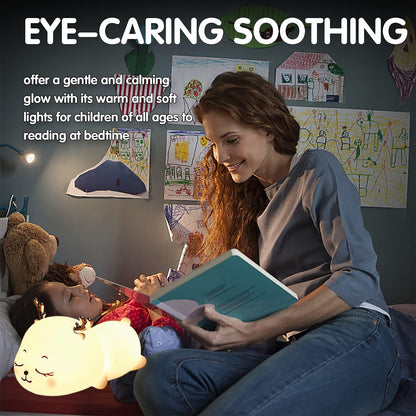Nestifyx™ LumiDeer Lamp – Soothing Sleep Light