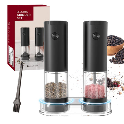 Nestifyx™ Electric Salt & Pepper Grinder – Adjustable Coarseness, Battery Powered