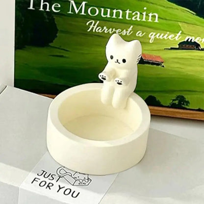 Nestifyx™ PurrGlow Holder – Cute Cat Candle Holder
